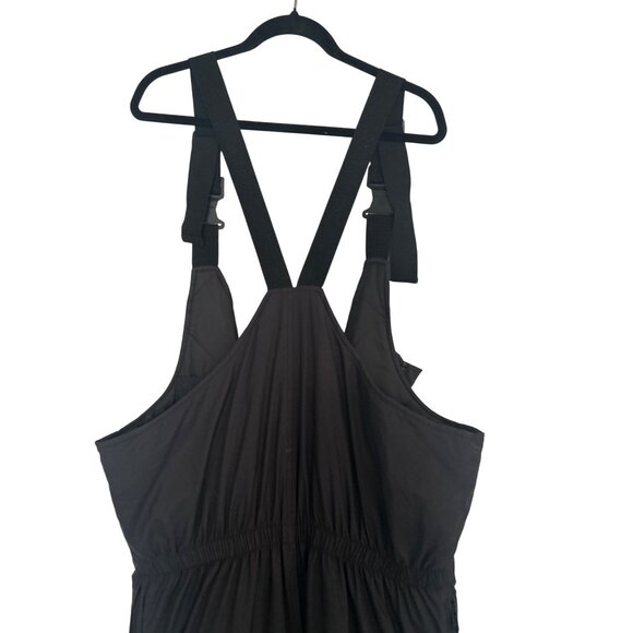 Vintage Polaris Men’s L Black Ski Bib Snowsuit Adjustable Straps Snowmobile - Picture 14 of 16